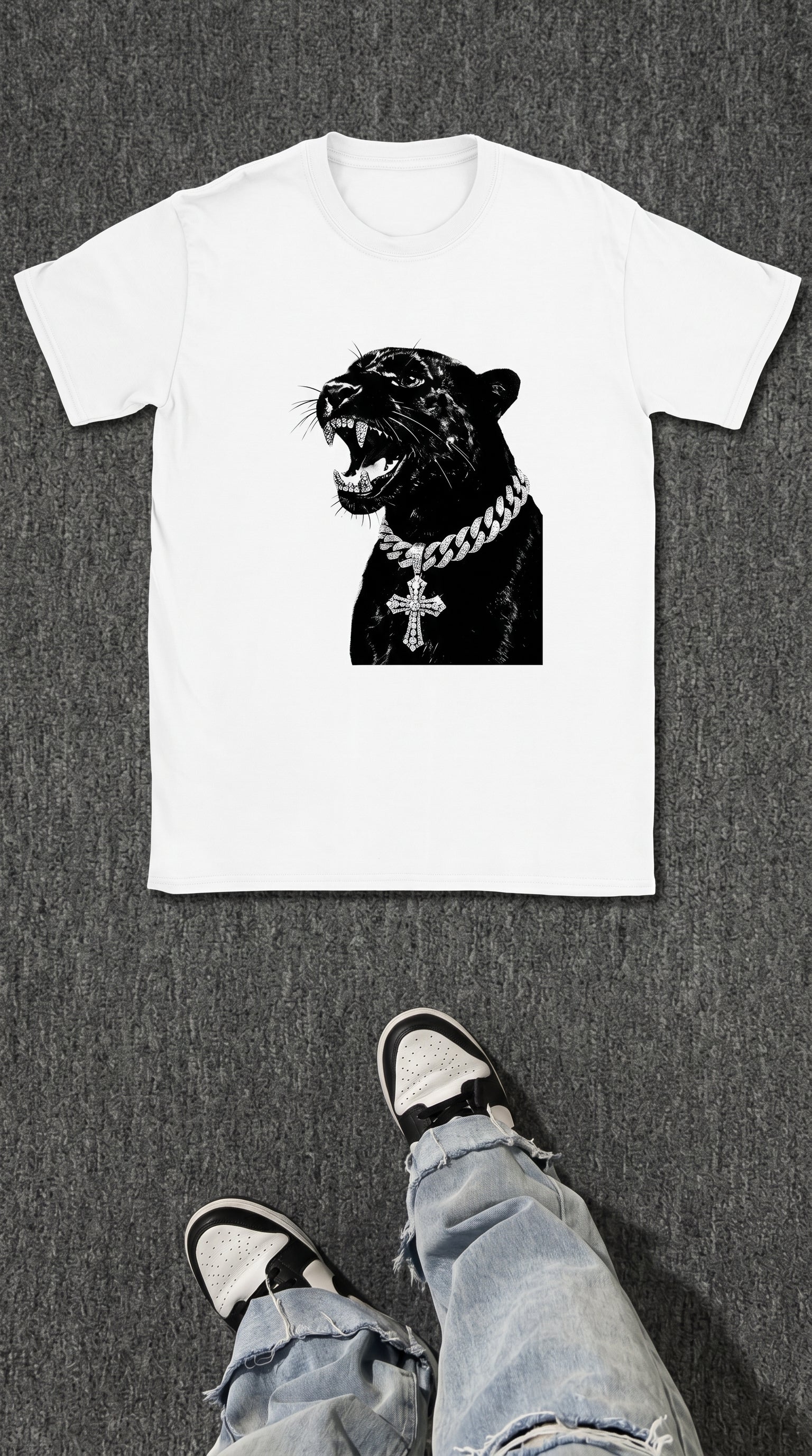 Panther Cross Tee